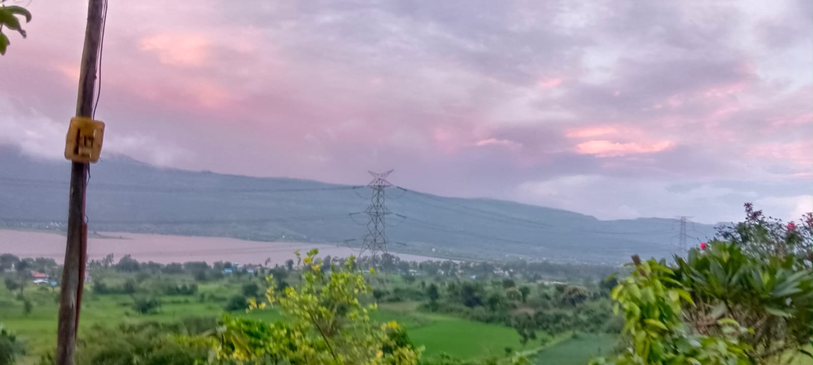 Wintry Mountain Landscape